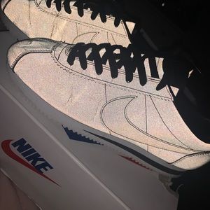 Nike Cortez reflective